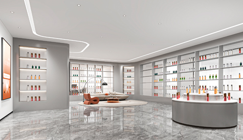 广州喜橙化妆品办公室装修设计